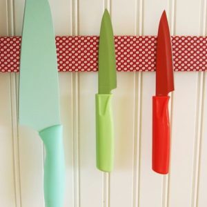 Making a Fabric-Covered Magnetic Knife Rack