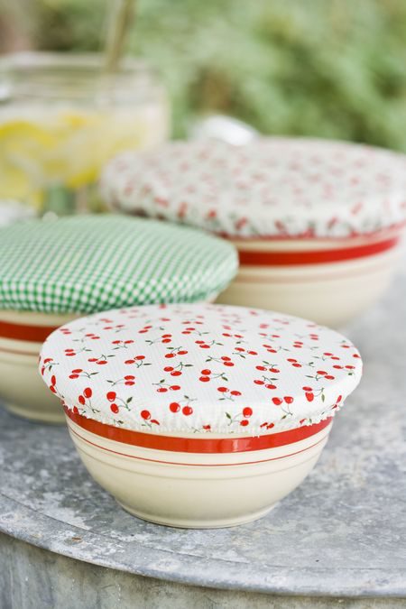 Handmade DIY Fabric Food Covers
