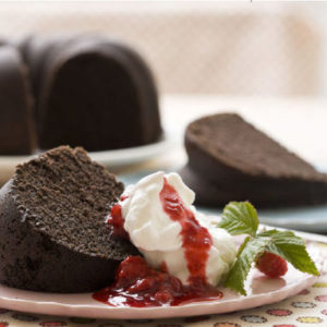 Dark Chocolate Butter Cake