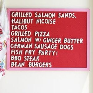 Crafting a Fabric-Covered Menu Board