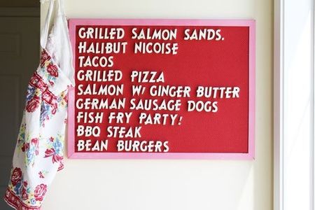 Crafting a Fabric-Covered Menu Board