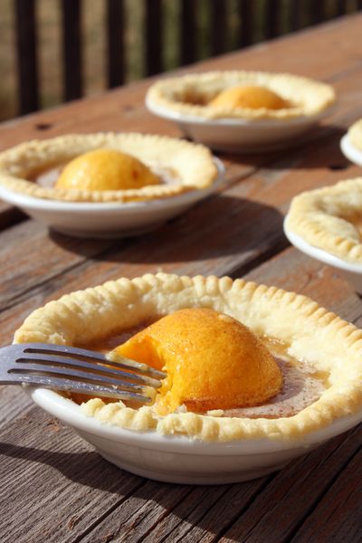 Peach Fanchonettes