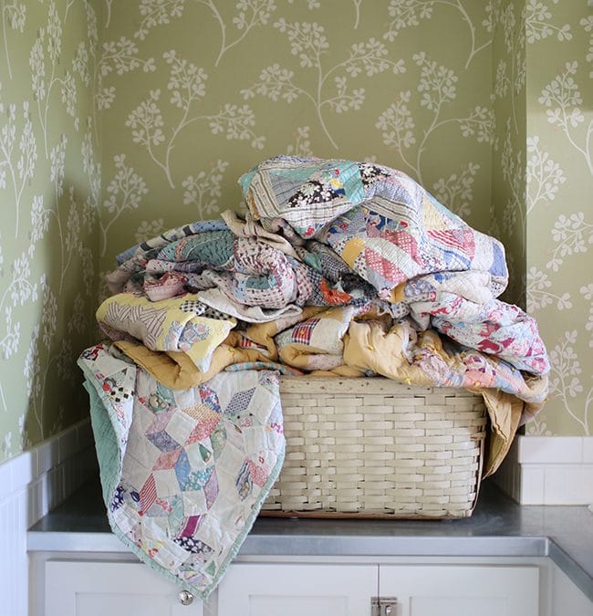 How to Clean Vintage Quilts