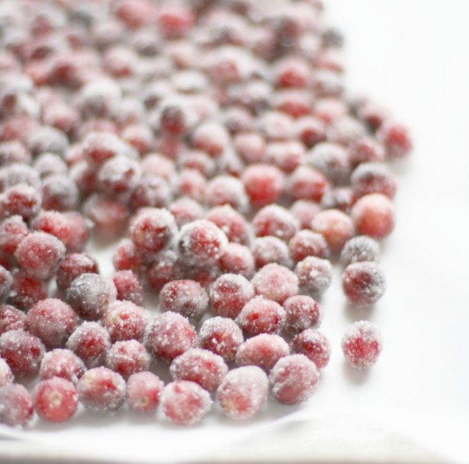 Sugared / Candied Cranberries Recipe