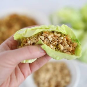 Asian Quinoa Lettuce Wraps Recipe
