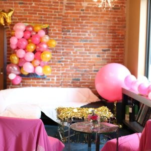 Decorating for a Party in an Event Center