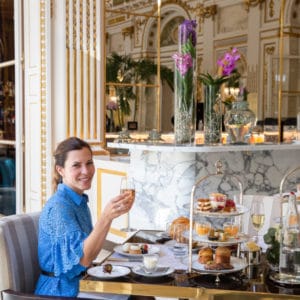 Afternoon Tea at the Peninsula Paris Hotel