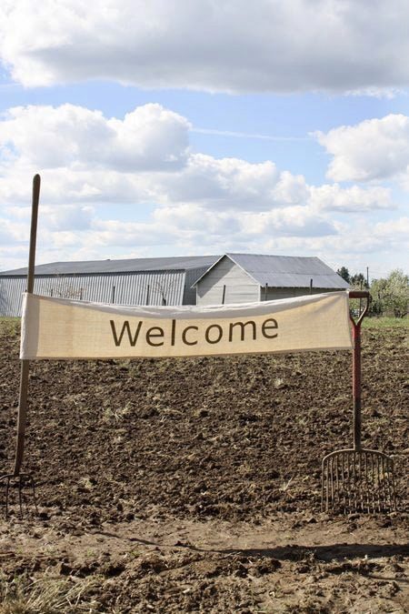 Handmade Fabric Party Banner