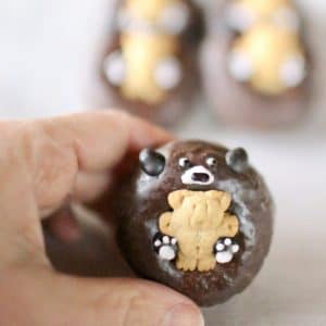 Mini Mama Bear Donut Valentines