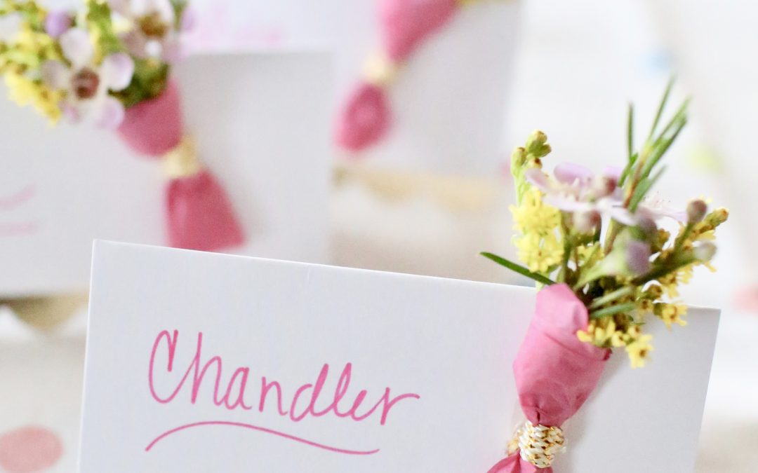 Easter Table Place Marker Cards